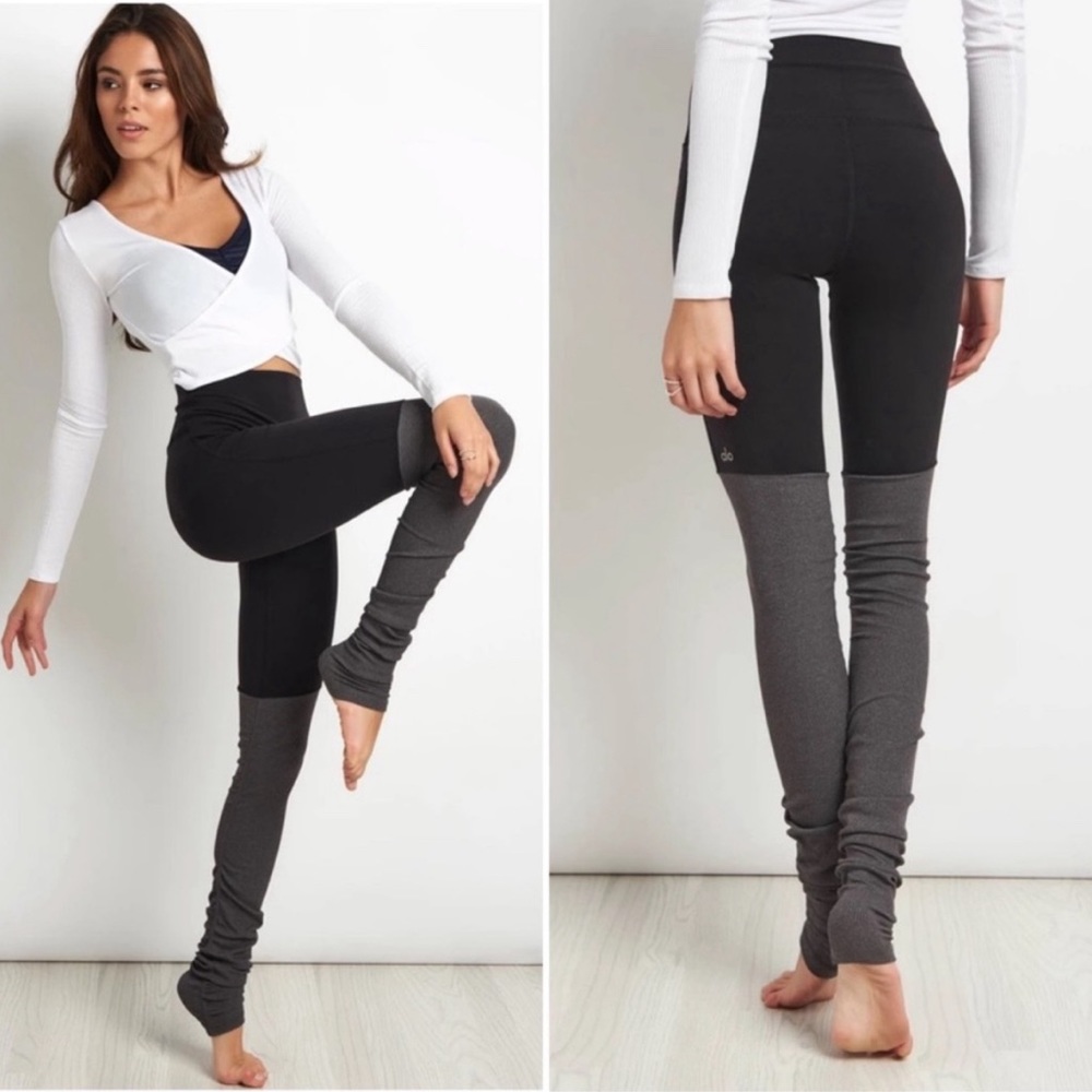 Alo Goddess Ribbed Leggings